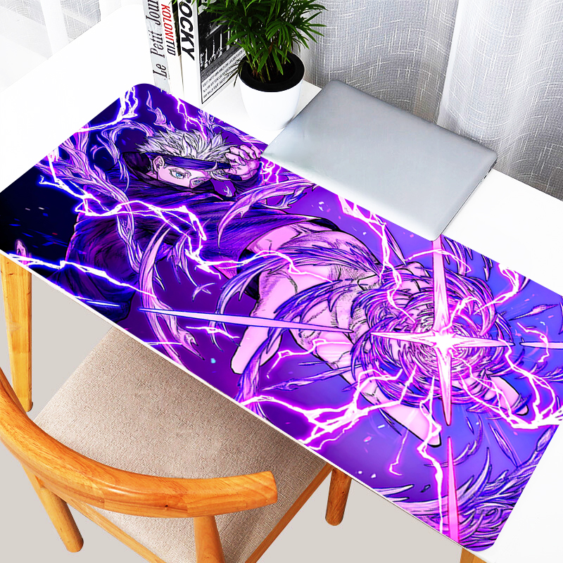 Tradescantia Purple - Mouse Pad Laptop Purple Japan Anime