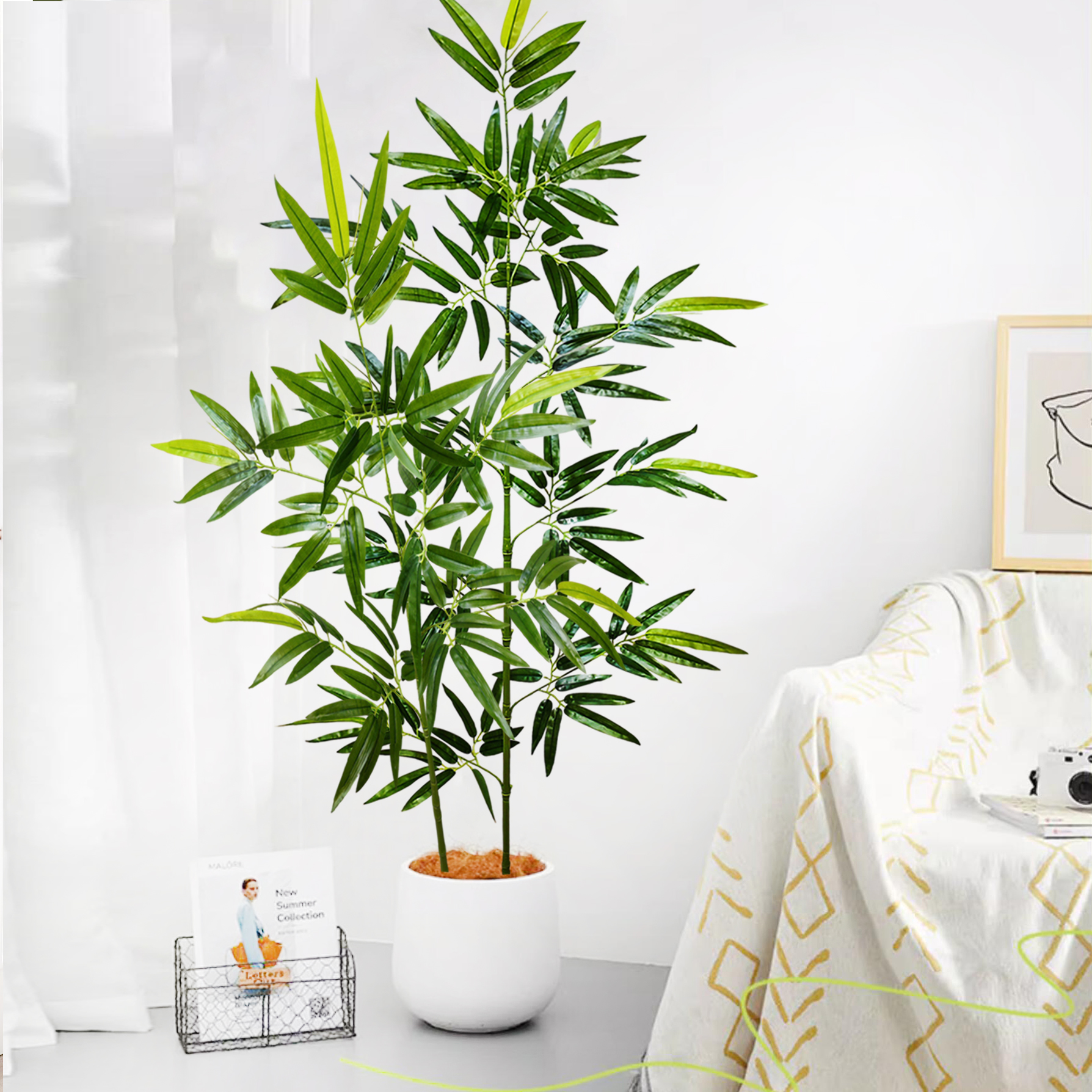 100-240cm/94.4in Artificial ba - đánh giá và giá Dracaena Marginata