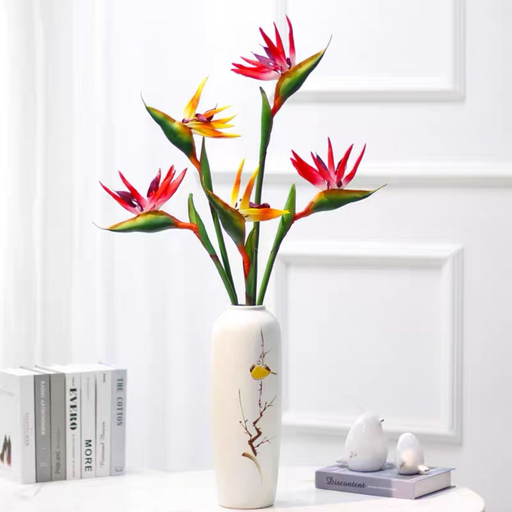 New Long Stem Artificial Bird  - đánh giá và giá Bird Paradise Strelitzia