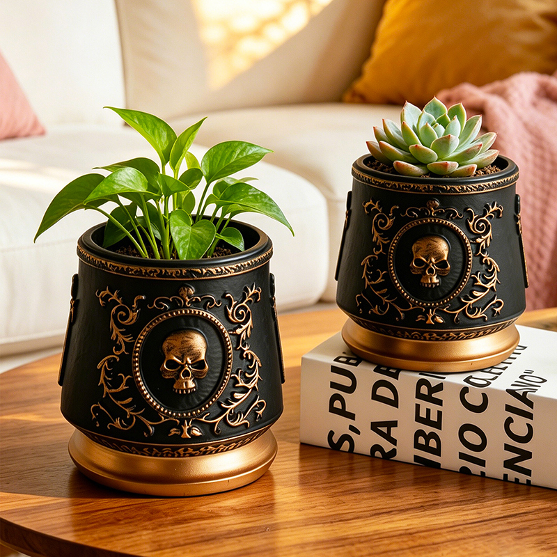 Gothic Skull Embossed Flower P - đánh giá và giá Echeveria Succulent
