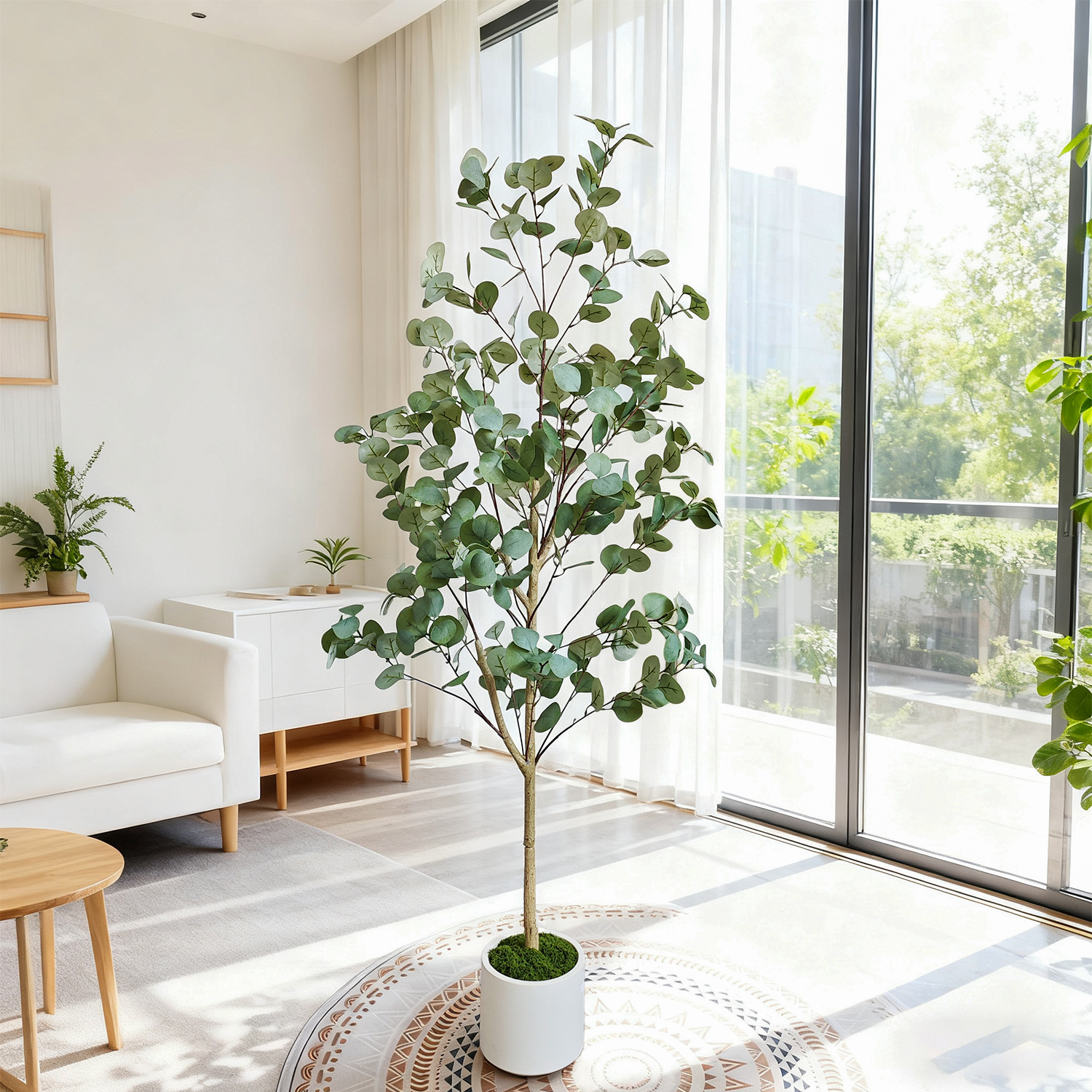 120-155Cm/5.1Ft Artificial Euc - đánh giá và giá Dracaena Marginata