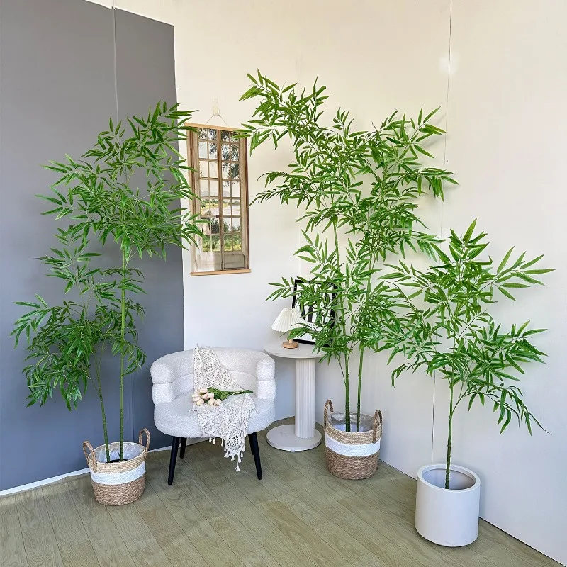 Artificial Bamboo Large Green  - đánh giá và giá Dracaena Marginata